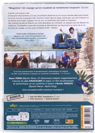 Into the Wild (Wszystko za życie) [DVD]