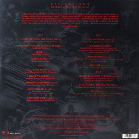 Judas Priest: Reflections - 50 Heavy Metal Years of Music [2xWinyl]