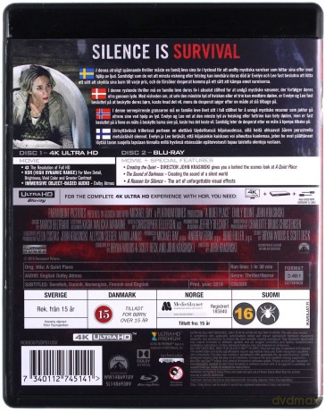 Ciche miejsce [Blu-Ray 4K]+[Blu-Ray]