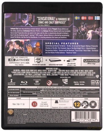Powrót Batmana [Blu-Ray 4K]+[Blu-Ray]