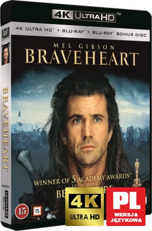 Braveheart - Waleczne Serce [Blu-Ray 4K]+[Blu-Ray]