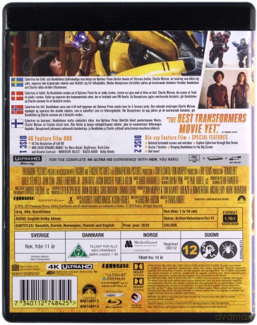Bumblebee [Blu-Ray 4K]+[Blu-Ray]