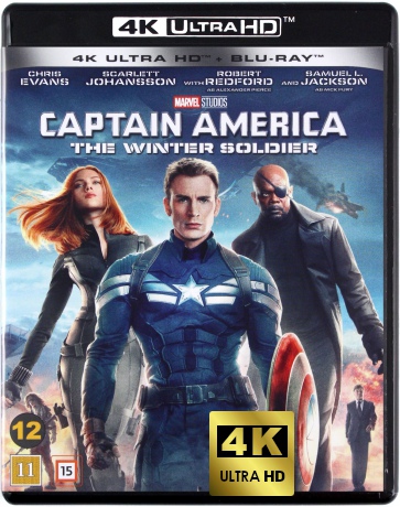Captain America: The Winter Soldier (Kapitan Ameryka: Zimowy Żołnierz) [Blu-Ray 4K]+[Blu-Ray]