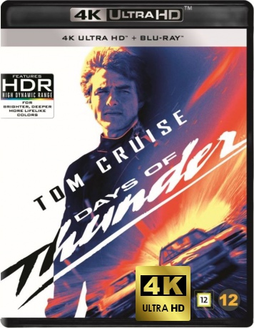 Days of Thunder (Szybki jak błyskawica) [Blu-Ray 4K]+[Blu-Ray]