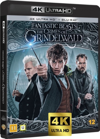 Fantastic Beasts: The Crimes of Grindelwald (Fantastyczne zwierzęta: Zbrodnie Grindelwalda) [Blu-Ray 4K]+[Blu-Ray]
