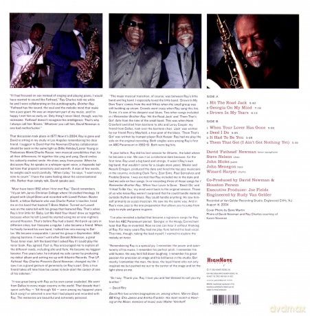 David Fathead Newman: I Remember Brother Ray [Winyl]