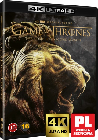 Gra o tron Sezon 2 [3xBlu-Ray 4K]+[Blu-Ray]