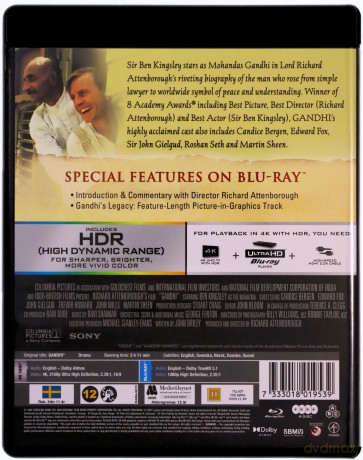 Gandhi [Blu-Ray 4K]+[Blu-Ray]