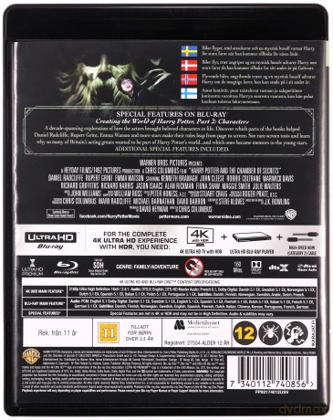 Harry Potter i Komnata Tajemnic [Blu-Ray 4K]+[Blu-Ray]