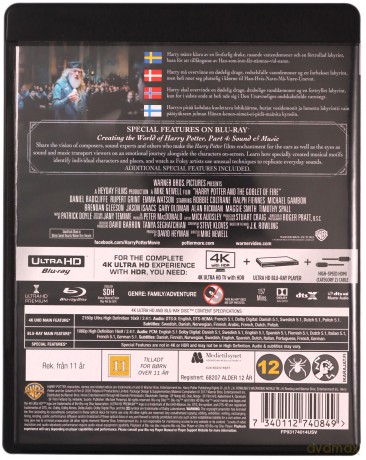 Harry Potter i Czara Ognia [Blu-Ray 4K]+[Blu-Ray]