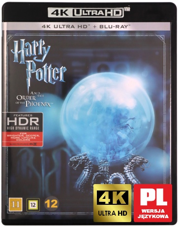 Harry Potter i Zakon Feniksa [Blu-Ray 4K]+[Blu-Ray]