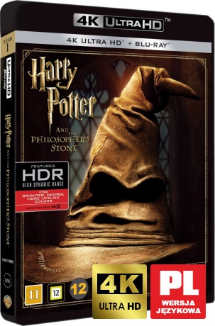 Harry Potter i Kamień Filozoficzny [Blu-Ray 4K]+[Blu-Ray]