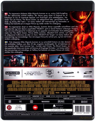 Hellboy [Blu-Ray 4K]+[Blu-Ray]