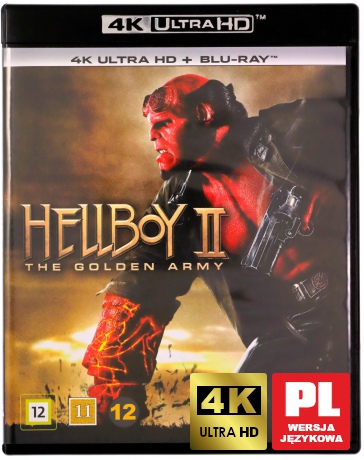 Hellboy 2: Złota armia [Blu-Ray 4K]+[Blu-Ray]
