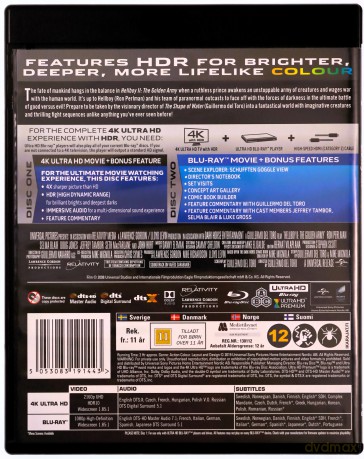 Hellboy 2: Złota armia [Blu-Ray 4K]+[Blu-Ray]