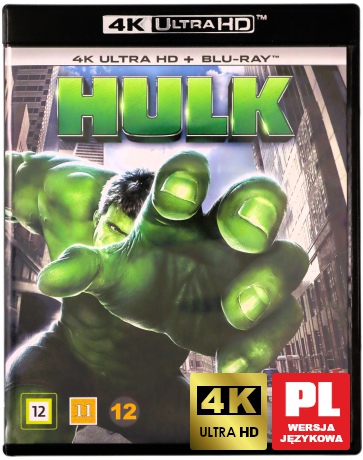 Hulk [Blu-Ray 4K]+[Blu-Ray]
