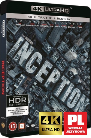 Incepcja [Blu-Ray 4K]+[Blu-Ray]