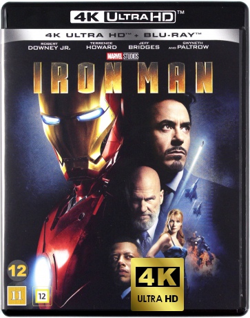 Iron Man [Blu-Ray 4K]+[Blu-Ray]
