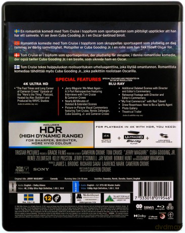 Jerry Maguire [Blu-Ray 4K]+[Blu-Ray]