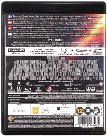 Liga Sprawiedliwości [Blu-Ray 4K]+[Blu-Ray]