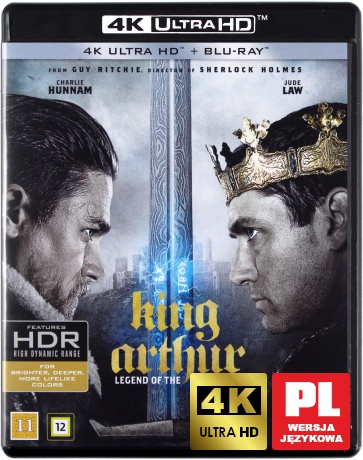 Król Artur: Legenda miecza [Blu-Ray 4K]+[Blu-Ray]