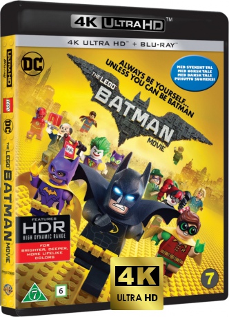 LEGO Batman Movie (LEGO Batman: Film) [Blu-Ray 4K]+[Blu-Ray]