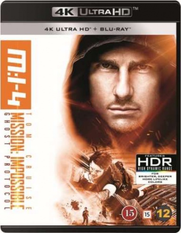 Mission: Impossible 4 - Ghost Protocol [Blu-Ray 4K]+[Blu-Ray]