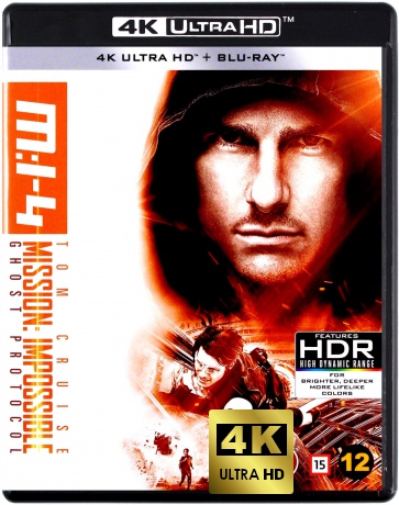 Mission: Impossible 4 - Ghost Protocol [Blu-Ray 4K]+[Blu-Ray]