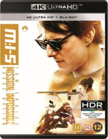 Mission: Impossible 5 - Rogue Nation [Blu-Ray 4K]+[Blu-Ray]