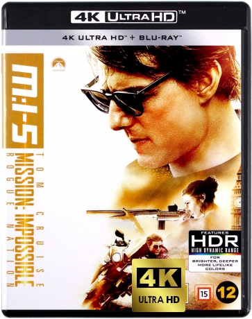 Mission: Impossible 5 - Rogue Nation [Blu-Ray 4K]+[Blu-Ray]