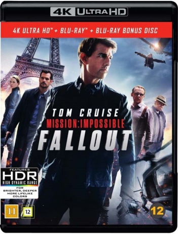 Mission: Impossible 6 - Fallout [Blu-Ray 4K]+[2xBlu-Ray]