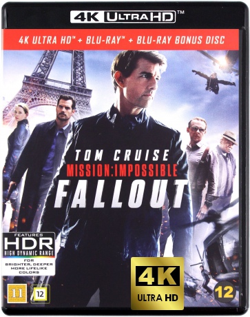 Mission: Impossible 6 - Fallout [Blu-Ray 4K]+[2xBlu-Ray]