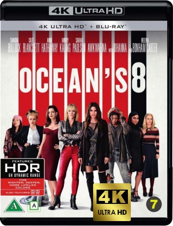 Ocean's 8 [Blu-Ray 4K]+[Blu-Ray]