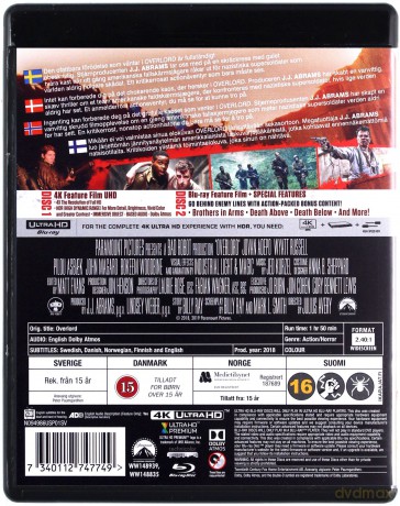 Operacja Overlord [Blu-Ray 4K]+[Blu-Ray]