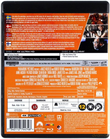 Czas patriotów [Blu-Ray 4K]+[Blu-Ray]
