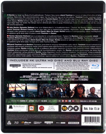 Rambo 3 [Blu-Ray 4K]+[Blu-Ray]