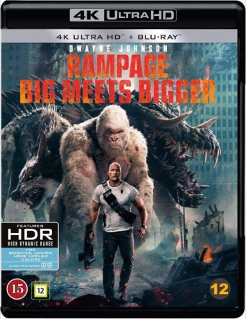 Rampage: Dzika furia [Blu-Ray 4K]+[Blu-Ray]