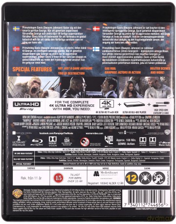 Rampage: Dzika furia [Blu-Ray 4K]+[Blu-Ray]