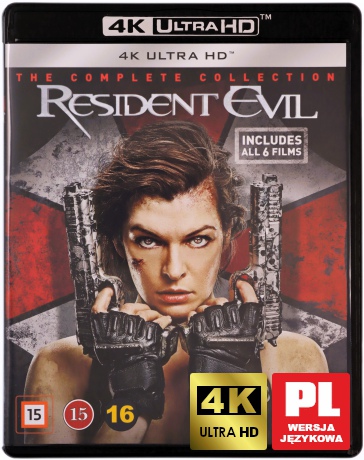 Resident Evil 1-6: The Complete Collection [6xBlu-Ray 4K]
