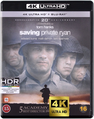 Saving Private Ryan (Szeregowiec Ryan) [Blu-Ray 4K]+[Blu-Ray]