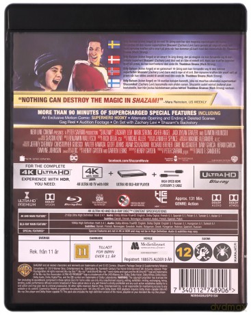 Shazam! [Blu-Ray 4K]+[Blu-Ray]