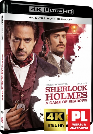 Sherlock Holmes: Gra cieni [Blu-Ray 4K]+[Blu-Ray]