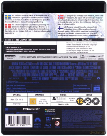 Star Trek: Beyond (Star Trek: W nieznane) [Blu-Ray 4K]+[Blu-Ray]