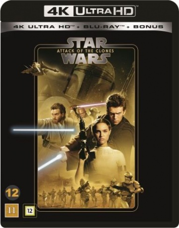 Star Wars: Episode 2 - Attack Of The Clones (Gwiezdne wojny: Część II - Atak klonów) [Blu-Ray 4K]+[2xBlu-Ray]