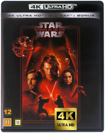 Star Wars: Episode 3 - Revenge Of The Sith (Gwiezdne wojny: Część III - Zemsta Sithów) [Blu-Ray 4K]+[2xBlu-Ray]