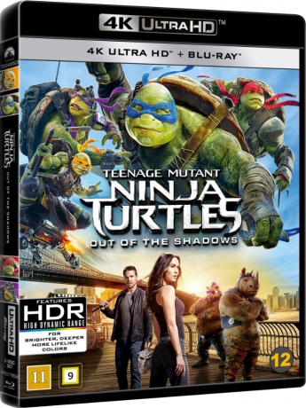 Teenage Mutant Ninja Turtles: Out of the Shadows (Wojownicze żółwie ninja: Wyjście z cienia) [Blu-Ray 4K]+[Blu-Ray]