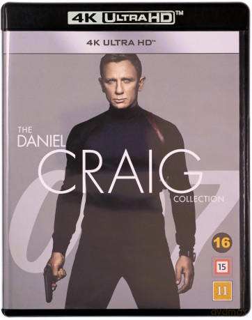 007 James Bond Daniel Craig Kolekcja [BOX] [4xBlu-Ray 4K]+[4xBlu-Ray]