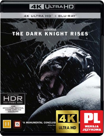 Mroczny Rycerz powstaje [Blu-Ray 4K]+[2xBlu-Ray]