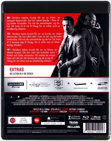 The Hitman's Bodyguard (Bodyguard Zawodowiec) [Blu-Ray 4K]+[Blu-Ray]