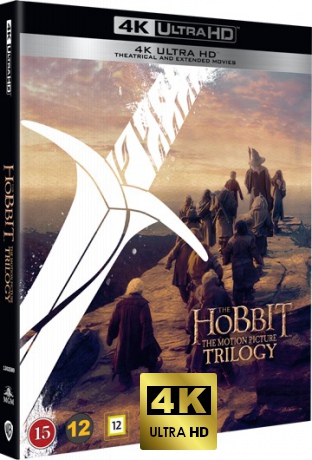 The Hobbit - Trilogy (Extended) (Hobbit: Niezwykła podróż / Pustkowie Smauga / Bitwa Pięciu Armii) [6xBlu-Ray 4K]